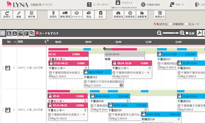 LYNA 自動配車クラウドの外観がわかる画像 