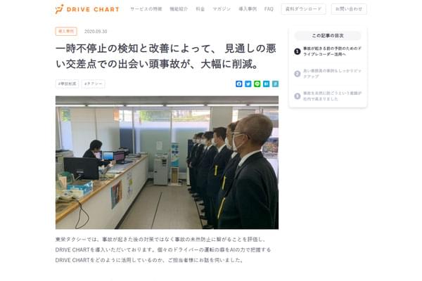 事例に関するキャプチャ