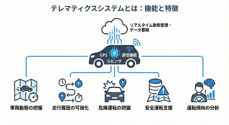 テレマティクスシステムとは_機能と特徴